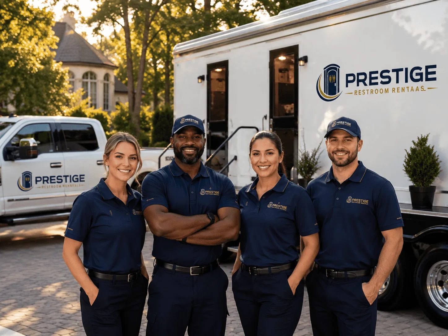 Trusted Luxury Portable Restrooms company in Millston, WI